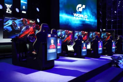 世界大会では、参加者が特定の会場に集まって対戦する（c）2025 Sony Interactive Entertainment Inc. Developed by Polyphony Digital Inc.