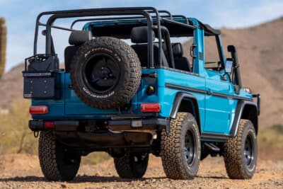 11万2000ドル（邦貨換算約1747万円）で落札されたメルセデス・ベンツ「250GD ウルフ」（C）Bonhams