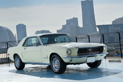 1968年式 フォード 初代 マスタング：1964年に発売された初代マスタングは発売後わずか1年11カ月で100万台を販売