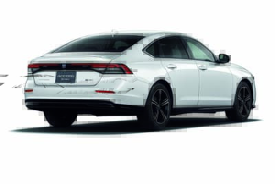 ホンダ アコード:水平基調にデザインされたリアコンビネーションランプが特徴的