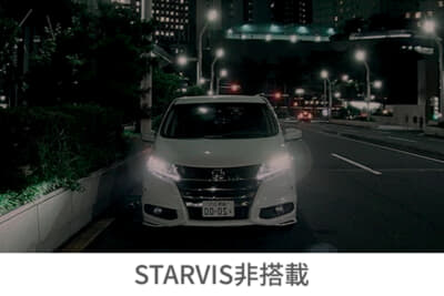 SONY製イメージセンサーSTARVIS搭載により夜間やトンネル内での暗い場所でもクリアな映像を映します
