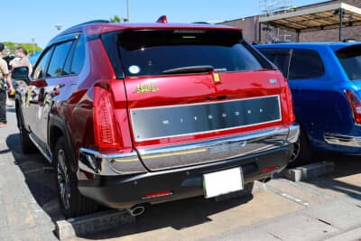 光岡 バディ：リアまわりの雰囲気も刷新。ベース車がRAV4であるとは誰も分からない