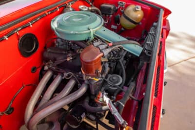 2万8000ドル（邦貨換算約425万円）で落札されたフィアット「850スパイダー」（C）Bonhams