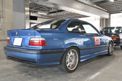 BMW E36M3Cのリアビュー