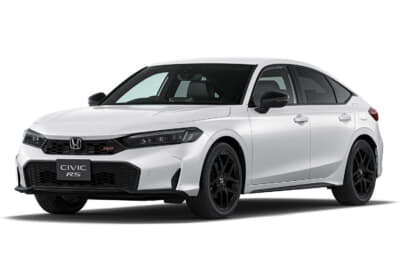 ホンダ シビックRS:端正なデザインのフロントフェイス