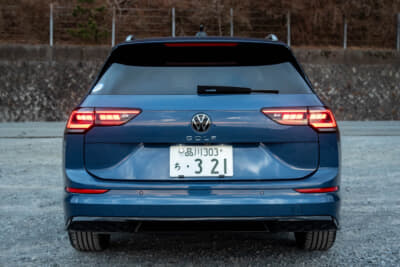 フォルクスワーゲン ゴルフ ヴァリアント TDI Rライン：LEDリアコンビネーションランプも新デザインに