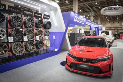 ボルクレーシング CE28N-Plus SLを装着したホンダ シビック タイプR