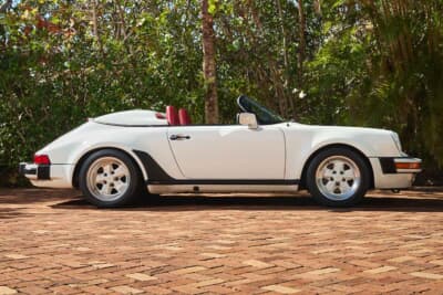 28万ドル（邦貨換算約4360万円）で落札されたポルシェ「911スピードスター ターボルック」（C）Courtesy of RM Sotheby's