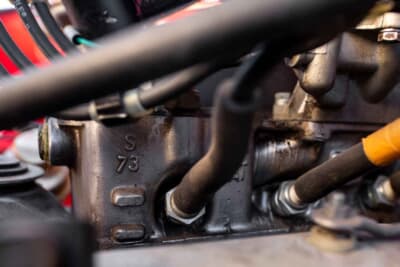 2万8000ドル（邦貨換算約425万円）で落札されたフィアット「850スパイダー」（C）Bonhams