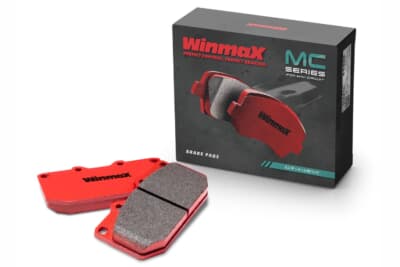 MCシリーズは、ミニサーキット走行での車速やローター温度域、ブレーキ液圧などの走行条件に合わせた材質設計となっている。リリースコントロール性に優れるロースチール材を採用し、ハイグリップラジアルタイヤとの相性も良い