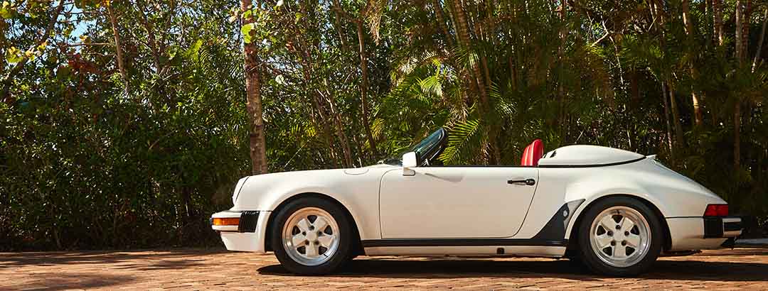予想以上の4300万円オーバー！ ポルシェ「911スピードスター」の北米向けターボルックは823台のみ…2万5600キロの低走行車でした