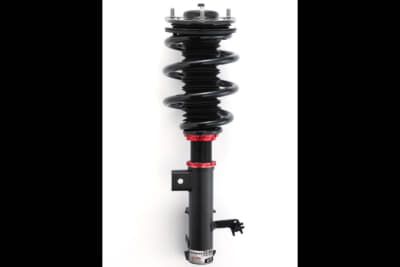 BLITZ DAMPER ZZ-R L：シリンダーケースには高強度のシリンダー材、STKM13Cを採用。さらにブラッククロームメッキを施し、耐腐食性を向上