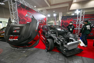 風間オートサービスのGRカローラ カーボンスペックが大阪オートメッセ2025に登場