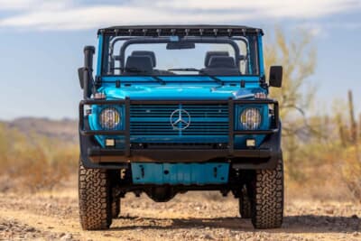 11万2000ドル（邦貨換算約1747万円）で落札されたメルセデス・ベンツ「250GD ウルフ」（C）Bonhams