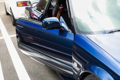 トヨタ MR2：運転席側はご覧のようにノーマルへと戻している
