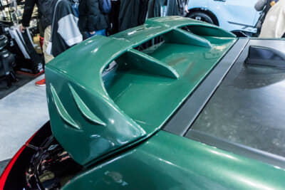 トヨタ GRヤリス:前モデルでも特徴的だったルーフウイングを装着