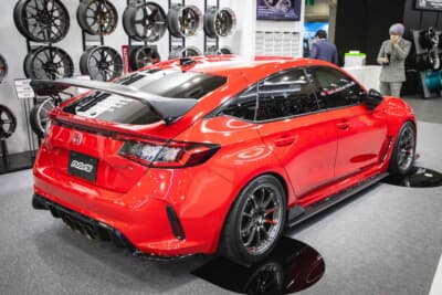 ホンダ シビック タイプR：ボルクレーシング CE28N-Plus SLを装着