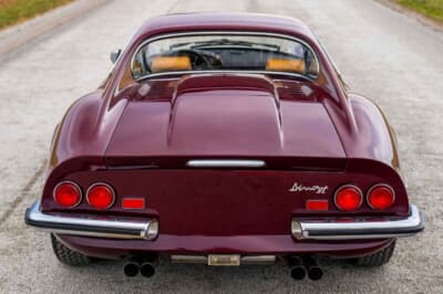 37万9000ドル（邦貨換算約5770万円）で落札されたディーノ「246GT」（C）Courtesy of RM Sotheby's