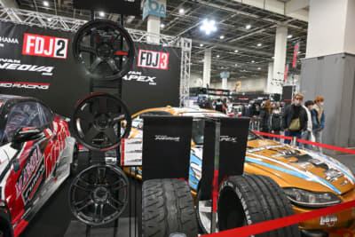 FDJ2クラスでは2025年から同一メーカーのホイール装着が義務化されるワンメイクとなり、「MIDレーシング」のホイールを採用