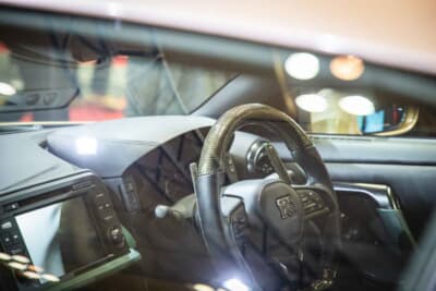 R35 GT-R MY24 EDITION WIDEBODY：インテリアはオリジナルのまま