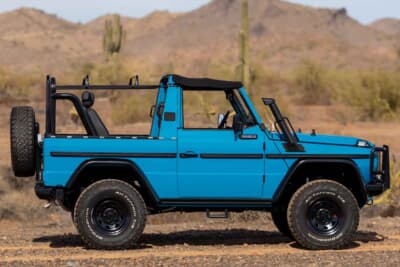 11万2000ドル（邦貨換算約1747万円）で落札されたメルセデス・ベンツ「250GD ウルフ」（C）Bonhams