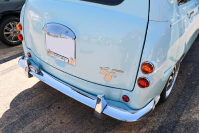 光岡 ユーガ：リアバンパーも別体で装備