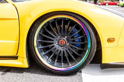 ホンダ NSX：ホイールはレイズ（F:6.3J／R:10J）をセレクト