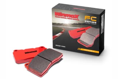 FCシリーズは、フルサーキットでの走行にマッチしたブレーキパッド。過酷な使用状況に耐えるためフルサーキットにおける車速や減速度、ブレーキ液圧、ローター温度域を考慮して材質設計がなされている