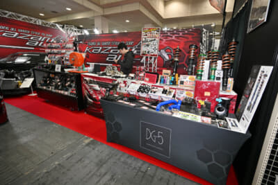 大阪オートメッセ2025の風間オートサービス出展ブース