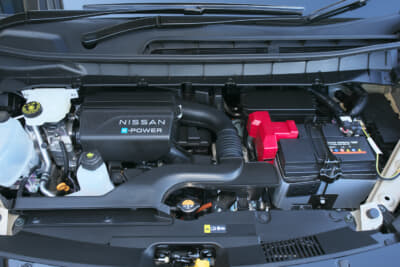 日産 セレナe-POWER ハイウェイスターV 4WD車：1.4Lエンジンで発電しモーターを駆動させて走行する