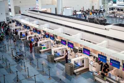 以前は成田空港の離発着もあったが、今は羽田のみになり利便性が増した