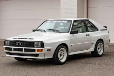 75万8500ドル(邦貨換算約1億1182万円)で落札されたアウディ「スポーツ クワトロ」(C)Courtesy of RM Sotheby's