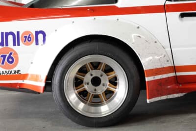 マツダ サバンナRX-7 デイトナ24時間レース仕様車：ホイールはハヤシレーシング
