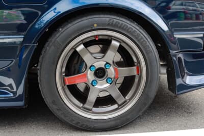 トヨタ MR2：サスとホイールを変更した足まわり