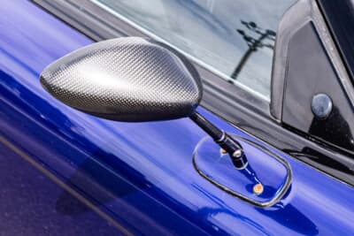 ホンダ NSX：ベース部分はDIYし、バイク用のミラーを装着