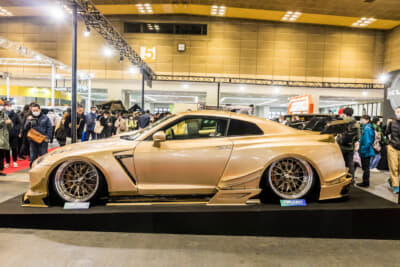 大阪オートメッセ2024に登場したKUHL JAPANのコンセプトモデル、「R35GT-R KUHLRACING 2024EDITION WIDE BODY」