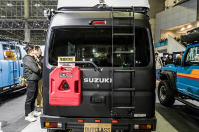 スズキ エブリイ：前後にType2バンパーを装着