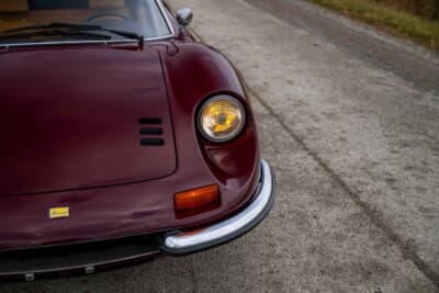 37万9000ドル（邦貨換算約5770万円）で落札されたディーノ「246GT」（C）Courtesy of RM Sotheby's