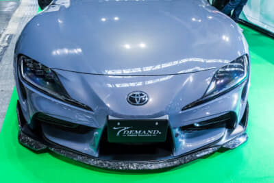 トヨタ GRスープラ:SIXDESIGNが製作したフォージドカーボンのエアロパーツを装着