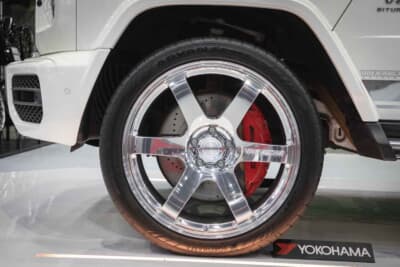 メルセデスAMG G63：TE37GC AST CRYSTAL BUFF（クリスタルバフ仕上げ）