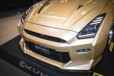 R35 GT-R MY24 EDITION WIDEBODY：エアロパーツの形状を１年かけて見直し、すべて保安基準をクリアするカタチで出展した