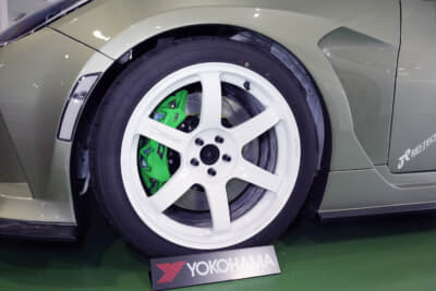 レイテックオートワークス GR86：サスペンションはZ.S.S.とコラボした車高調で近日発売の予定。ブレーキはD2ジャパンだ