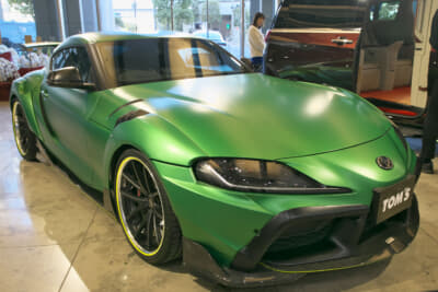 TOM'Sが仕立てたコンプリートカーのトヨタ GRスープラ
