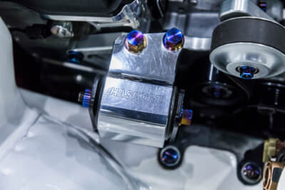 ホンダ EG型 シビック：アメリカから輸入したK24AエンジンをHASPORTのスワップマウントキットを使って搭載