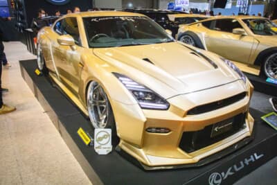 日産「R35 GT-R MY24 EDITION WIDEBODY：エアロパーツの形状を１年かけて見直し、すべて保安基準をクリアするカタチで出展した