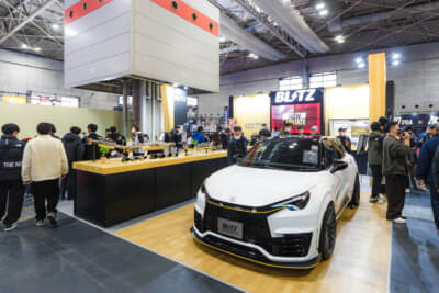 大阪オートメッセ2025のブリッツ出展ブース