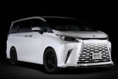 BLITZ DAMPER ZZ-R Lを装着したレクサス LM500h