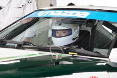 エンジンの慣らしが終わり、本調子になってきたら、またマツダファンフェスタなどで走らせたいと話す