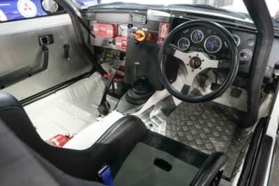 マツダ サバンナRX-7 デイトナ24時間レース仕様車：メーターも手元に来てからリセット