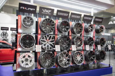 大阪オートメッセ2025のレイズブース